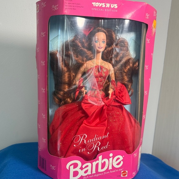 Barbie Other - Vintage Barbie Special Edition in Sparkling Red Gown